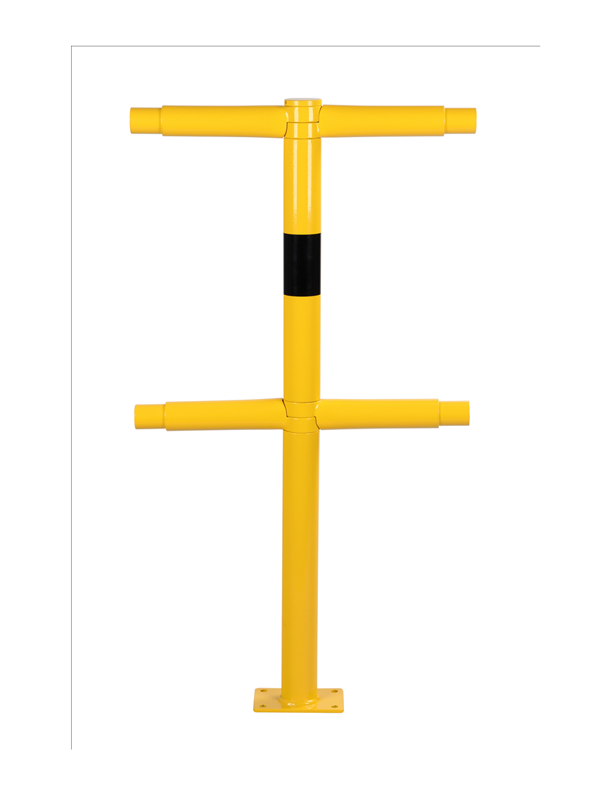 poteau d'angle garde-corps Ø48 