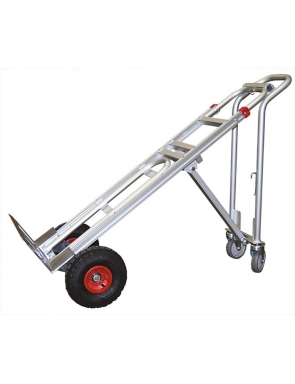 Diable / chariot aluminium 3 en 1 250 / 350 kg Fixation:Diable / chariot aluminium 3 en 1 250 / 350 kg
