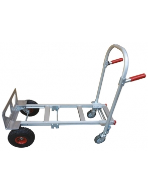 Diable / chariot aluminium 2 en 1 250 / 350 kg Fixation:Diable / chariot aluminium 2 en 1 250 / 350 kg